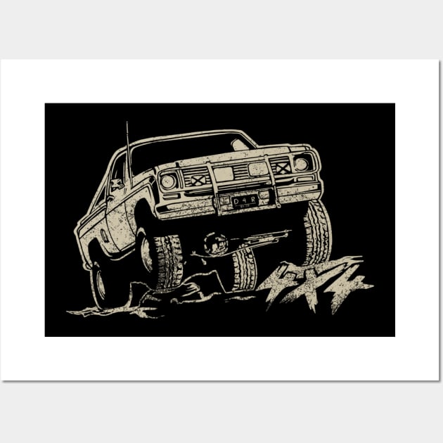 Ford truck Wall Art by Saturasi